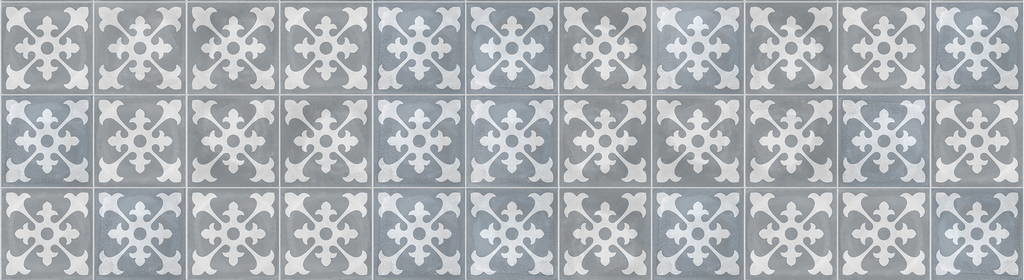 Carreaux ciment du Mékong collection Takeo gris